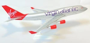 Modelo de coleccionista Boeing 747-400 Virgin Atlantic Airways Snap Fit escala 1:250 - Imagen 1 de 7