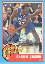 2011-12 Fleer Retro Autographs #77 Charles Jenkins RS  