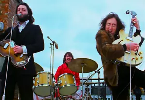 THE BEATLES ROOFTOP CONCERT Photo @ 3"x5" - Picture 1 of 3
