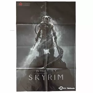 The Elder Scrolls V 5 Skyrim / Rage XL Poster 80x52.5cm - Bethesda 2011 - Picture 1 of 11