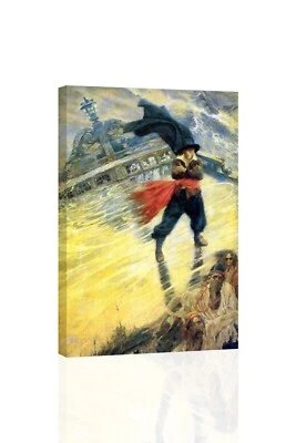 The Flying Dutchman-Howard Pyle - CANVAS OR PRINT WALL ART - Image 1 of 2