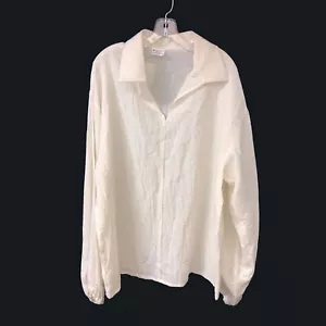 RENAISSANCE COTTON PEASANT SHIRT Medium New - Picture 1 of 3