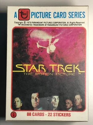 Topps STAR TREK the Motion Picture 1979 Complete Trading Card Set #1-88 NM/M - Image 1 of 3
