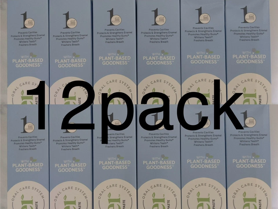 AMWAY -GLISTER PASTA DENTAL FLÚOR MULTI-ACCIÓN (paquete de 12). -7,05 OZ (200 g) NUEVO Foto 1 de 1