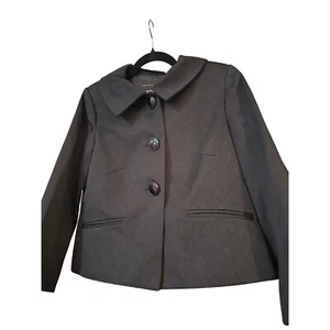 Apostrophe Blazer Jacket Collared Button Front Career Office Coat S - Picture 1 of 7