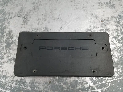 2004 Porsche 911 996 Turbo Front License Plate Frame #5940 - Image 1 of 4