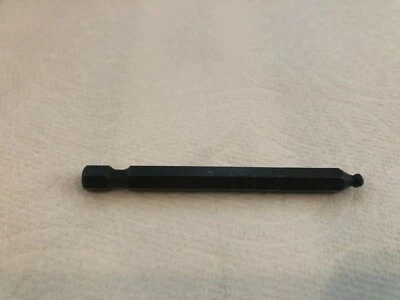 Bondhus 9/64 inch Ball End Power Bit 3"Long 1/4"Quick Change Hex Shank - Image 1 of 2