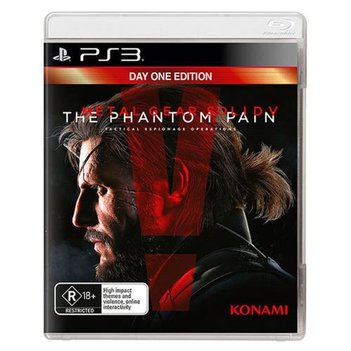 Metal Gear Solid V The Phantom Pain PS3 *NEW *OZI *DAY 1 Edition *OFFICIAL Stock - Image 1 of 2