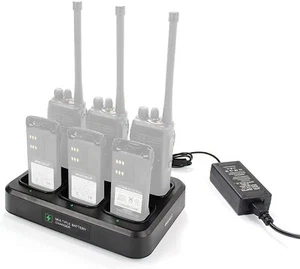 Sześciodrożna ładowarka Multi Unit Charger do Motorola HT750 HT1250 PR860 EX500 MTX950 - Zdjęcie 1 z 7