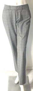 Dockers Women’s Gray Plaid Metro Pant Size 4M – Mid Rise Nouveau Fit, Straight - Picture 1 of 8