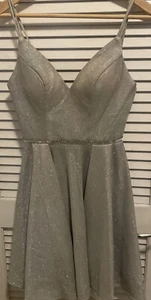 Sparkle Dress Size 4 Sequin Cinderella Divine Prom Pageant Sequin - Picture 1 of 14