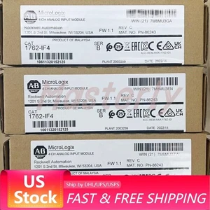 Nuevo Módulo de Entrada Analógica Sellado AB 1762-IF4 MicroLogix 4 CH 1762IF4 EE. UU. Impuestos Gratuitos - Imagen 1 de 5