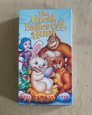THE GREAT EASTER EGG HUNT (2000) Promo VHS Screener FHE Animation Family Holiday - Image 1 of 4