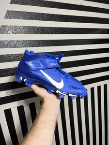 Size 11 Nike Force Trout 8 Keystone Molded Rubber Baseball Cleats Blue - Picture 1 of 5