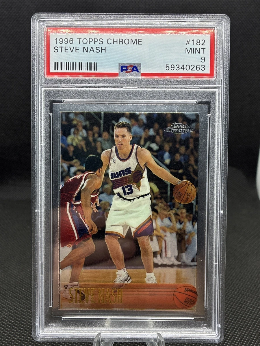 NBA96-97 topps #182 steve nash+1Card Steve Nash Rookie Basketball
