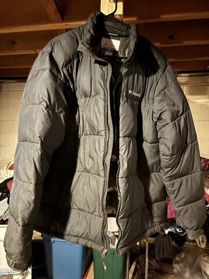Abrigo acolchado Columbia grande para hombre Foto 1 de 3