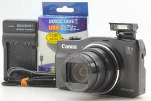 [MINT] Canon PowerShot SX700 HS Black 16.1MP 30x Zoom Digital Camera From JAPAN - Picture 1 of 10