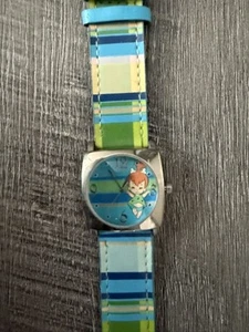 Vintage 1978 Pebbles Flintstone Watch. Hard To Find Blue & Green - Picture 1 of 1