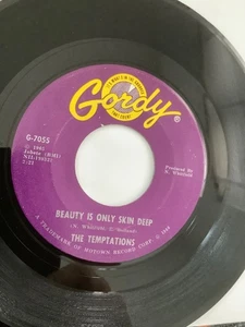 The Temptations. Beauty is only skin deep . . 7” vinyl 1965. Gordy - Picture 1 of 2