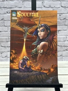 SOULFIRE PREVIEW MICHAEL TURNER COPERTINA ART (2003, ASPEN COMICS) - Foto 1 di 6