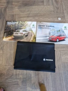 SKODA RAPID SPACEBACK OWNERS PACK / HANDBOOK / MANUAL + WALLET 2013-2017 (2017) - Picture 1 of 3