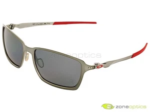 Oakley Tincan Scuderia Ferrari Polarized Sunglasses OO4082-09 Black Chrome/Black - Picture 1 of 1