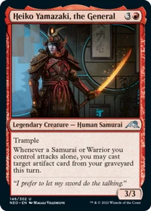 Heiko Yamazaki, the General - Kamigawa: Neon Dynasty #146/302 MTG Magic The Gath - Picture 1 of 1
