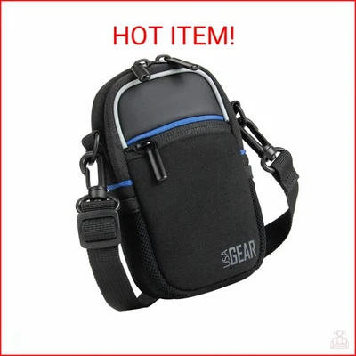 USA Gear Compact Point and Shoot Camera Case Small Digital Camera Pouch with Acc - Image 1 of 2