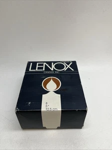 Set Of 8  Lenox 5 “ Teal Tapered Candles Wrapped  Vintage Fall Colors 🔥 - Picture 1 of 3