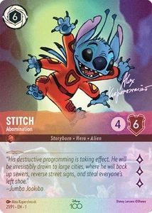 Stitch, Abomination - D100 - Promo - Lorcana TCG - Picture 1 of 6