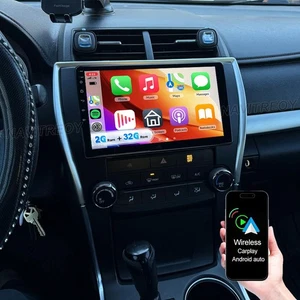 For 2015 2016 2017 Toyota Camry Radio GPS Stereo BT Apple CarPlay & Android Auto - Picture 1 of 18