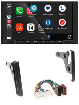 JBL USB 2DIN MP3 Bluetooth AUX Autoradio für Toyota Highlander Matrix RAV 4 - Bild 1 von 4