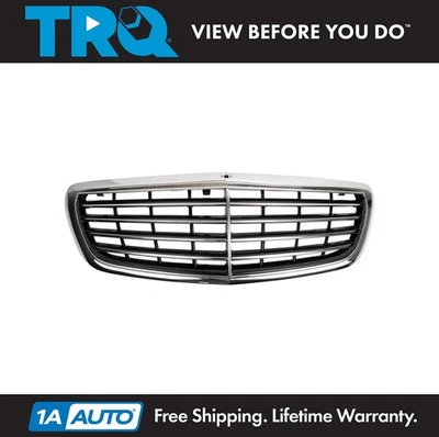 TRQ Front Center Upper Grille Fits 2018-2020 Mercedes-Benz S450 14-17 S550 S560 - Изображение 1 из 3