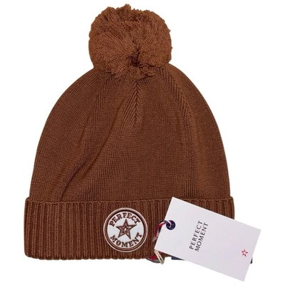 Chapéu de lã PERFECT MOMENT MERINO gorro chapéu de lã esqui RRP £100 NOVO COM ETIQUETAS - Imagem 1 de 4