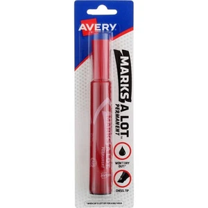 3 Pack Avery Marks-A-Lot Permanent Marker Pen 0.7 oz - Picture 1 of 2