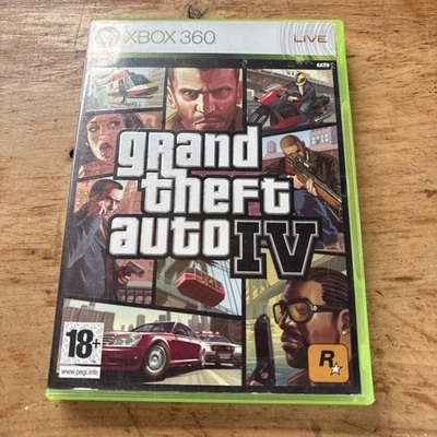 Grand Theft Auto IV 4 Microsoft Xbox 360 Fast Free Post Australia Wide - Image 1 of 4