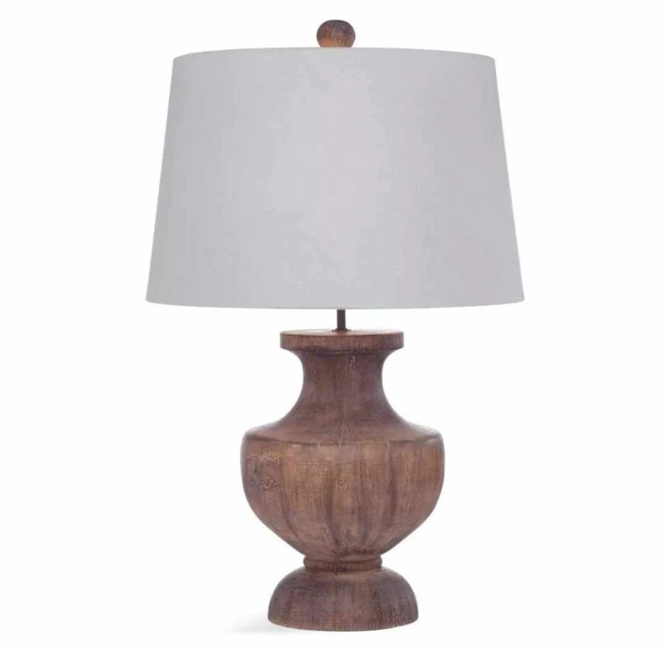 Lámpara de mesa Bassett Mirror L3347TEC Stella para el hogar, marrón Foto 1 de 4