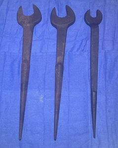 LARGE OPEN END SPUD WRENCH LOT (3) Proto C-211-A & ACOFANPMS *FREE SHIPPING*! - Picture 1 of 10