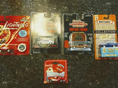 Diecast Metal Car Lot Matchbox Racing Champions Pontiac GTO Johnny Lightning New - Image 1 of 4