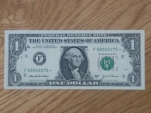 2003A $1 "STAR NOTE" ATLANTA UNC/GEM F00045275* 000 START 2 OF 3 CONS SER - Picture 1 of 5