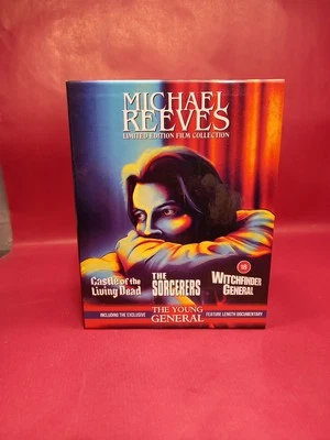The Films of Michael Reeves Blu-ray (2022) Boris Karloff, Reeves (DIR) cert 18 - Image 1 of 4