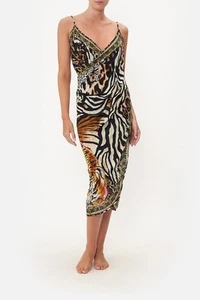 Camilla What's New Pussycat Sarong mit Trägern & Details S Neu mit Etikett - Bild 1 von 11