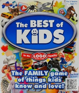 THE BEST OF KIDS Logo Board Game Family By Drumond Park 2020 - (7+) ~ Complete - Picture 1 of 10
