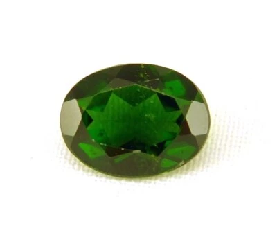 SHOLA Echt 1,83 Ct Natürlicher Chrom Diopsid aus Russland, Chrome Diopside - Bild 1 von 2