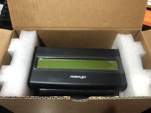 New PD-305-B PD300 PD305B Posiflex Jiva Customer Display 2x20 characters LCD - Picture 1 of 7