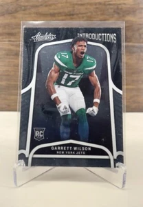 2022 Absolute #INT-15 Garrett Wilson Introductions Rookie RC Jets - Picture 1 of 2