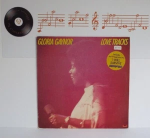 Gloria Gaynor Love Tracks Vinyl LP A1 B3 Pressing - EX - Foto 1 di 4