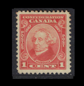canada stamps - 1927 confederation issue -1c orange mint ng - sg266