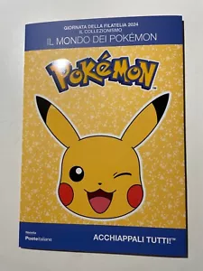 2024 Italy Philatelic Folder Pokemon World - Italian Stamp Day - Picture 1 of 5