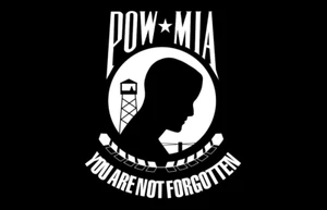 POW MIA **EINSEITIG** Flagge Nylon YOU ARE NOT FORGET ONE SIDE - Bild 1 von 1